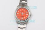 2020 New Swiss Replica Rolex Oyster Perpetual 41 Watch Coral Red Dial_th.jpg